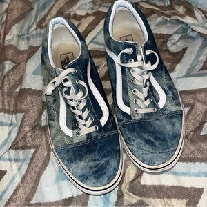 Vans Blue and White Sneakers